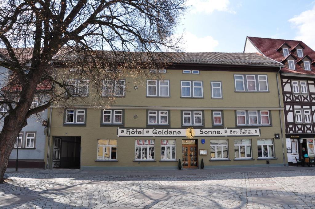 Hotel Goldene Sonne Arnstadt Exterior photo